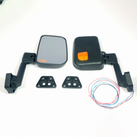 зеркало заднего вида У@З "хантер", "hunter", солина с повторителем поворота, обогревом, нейтральный антиблик и голубой антиблик купить недорого с доставкой в Волгоград