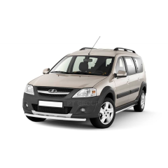 Защита порогов прямая d51мм (НПС) L@DA L@ЯGUS Cross (2015-н.в.)